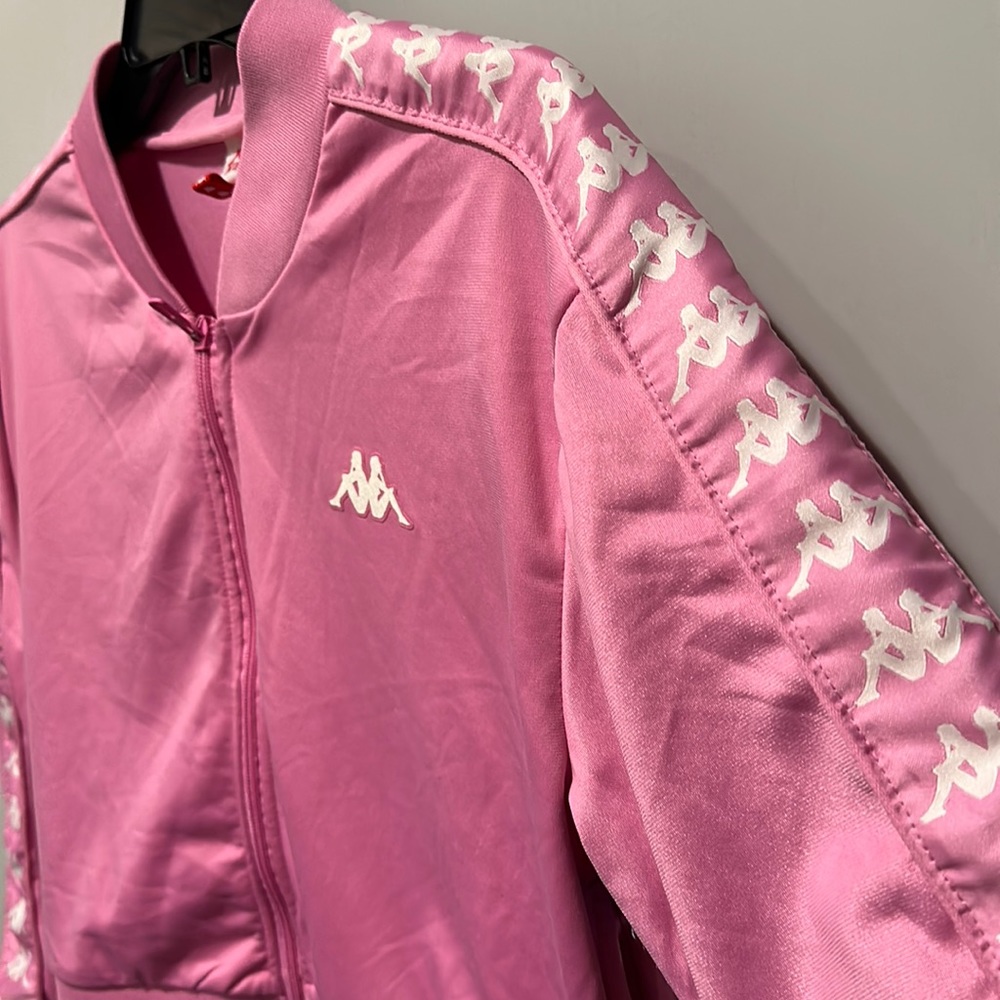 Pink Crop Kappa Jacket